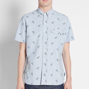 POLO RALPH LAUREN SHORT SLEEVE CUSTOM FIT OXFORD SHIRT